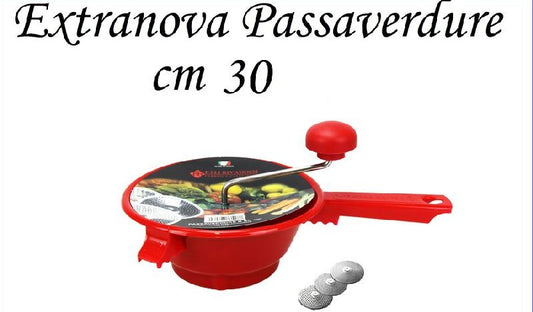 RIVADOSSI EXTRANOVA PASSAVERDURA PLASTICA CM.30 CON 3 FILTRI