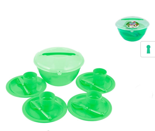 LEGA PALLA PIC NIC CON MANIGLIA SET DA 4PZ