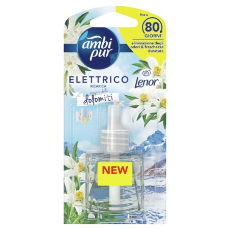 AMBIPUR ELETTRICO RICARICA 20ML 80GG LENOR DOLOMITI