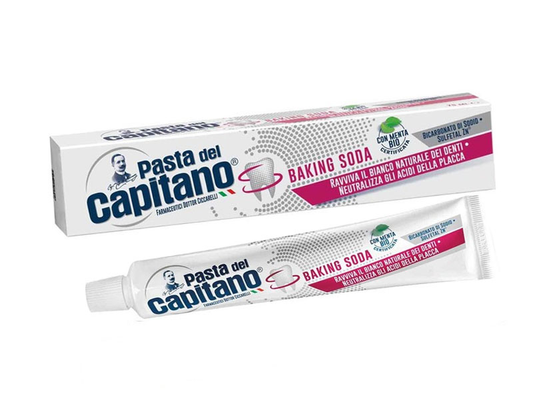 PASTA DEL CAPITANO DENTIFRICIO 100ML BAKING SODA