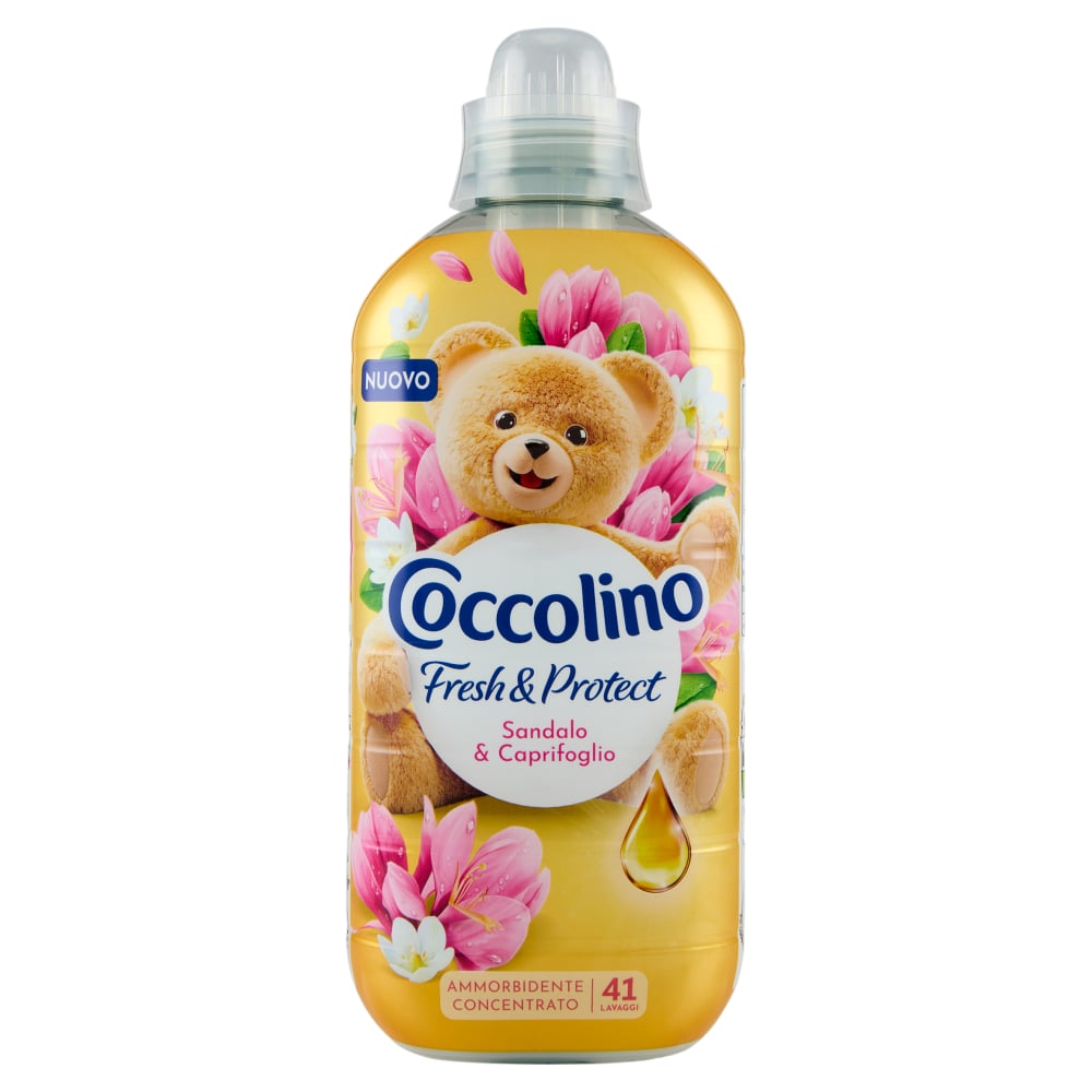 COCCOLINO AMMORBIDENTE CONCENTRATO 952ML 41LAV. FRESH & PROTECT SANDALO & CAPRIFOGLIO