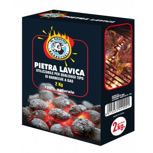 EL GAUCHO PIETRA LAVICA PER BARBECUE 2KG