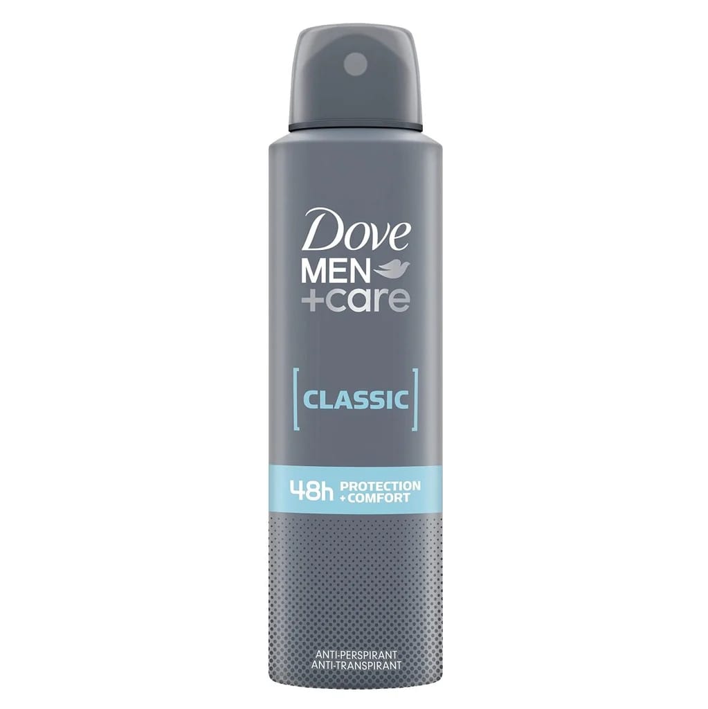 DOVE MEN+CARE DEO SPRAY 150ML CLASSIC 48H