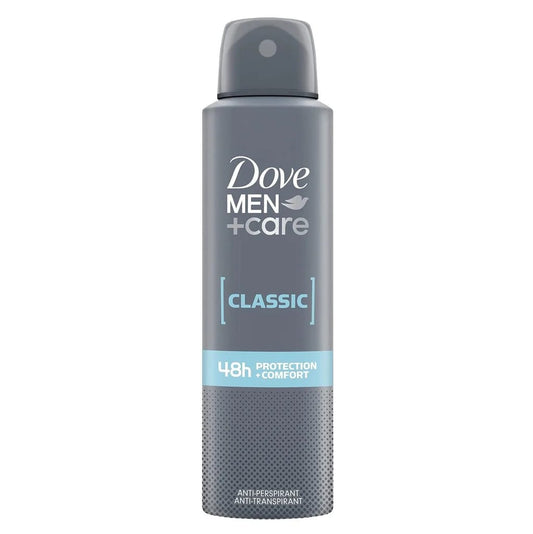 DOVE MEN+CARE DEO SPRAY 150ML CLASSIC 48H