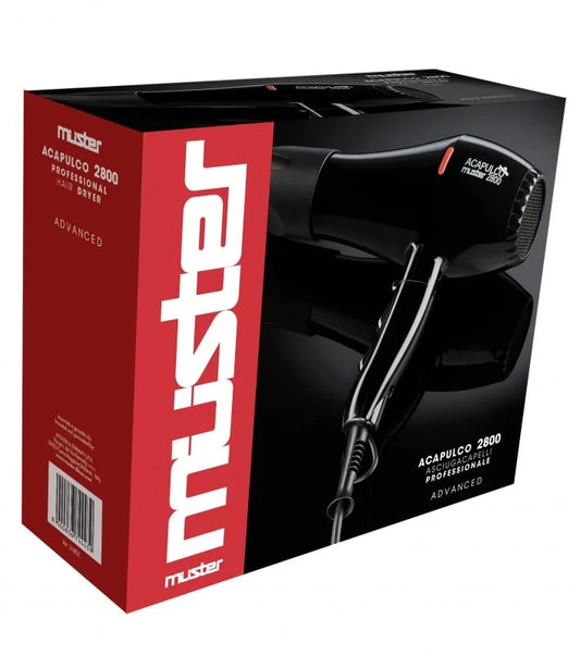 MUSTER ADVANCED PHON ACAPULCO 2800 1800/2100W NERO