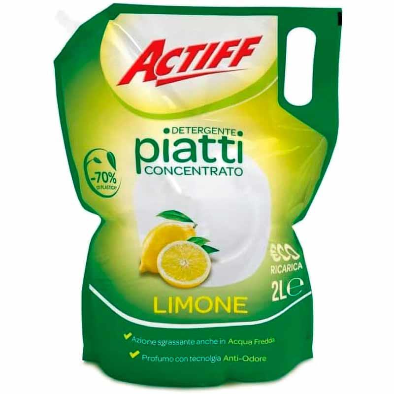 ACTIFF PIATTI CONCENTRATO ECO RICARICA 2L LIMONE