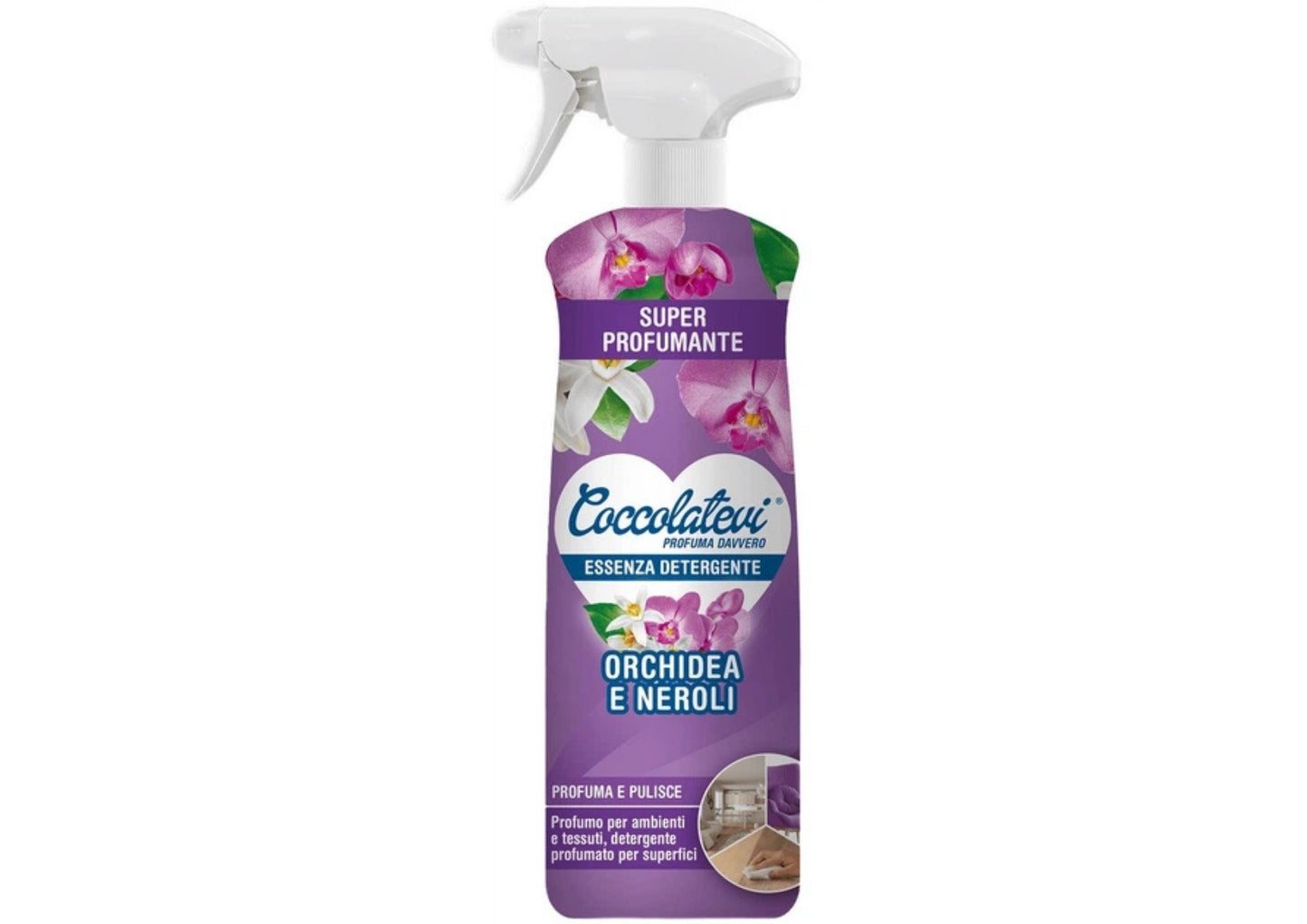 COCCOLATEVI ESSENZA DETERGENTE 750ML ORCHIDEA E NEROLI