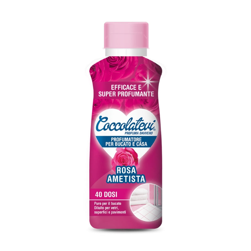 COCCOLATEVI PROFUMATORE PER BUCATO E CASA 250ML 40 DOSI ROSA AMETISTA