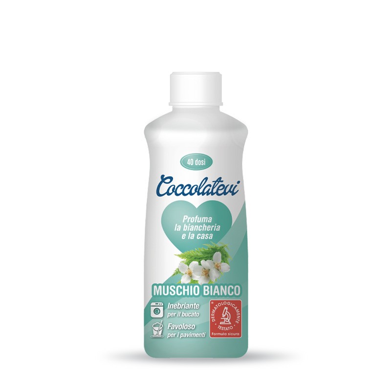 COCCOLATEVI PROFUMA LA BIANCHERIA E LA CASA 250ML 40 DOSI MUSCHIO BIANCO