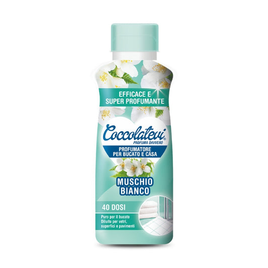 COCCOLATEVI PROFUMATORE PER BUCATO E CASA 250ML 40 DOSI MUSCHIO BIANCO