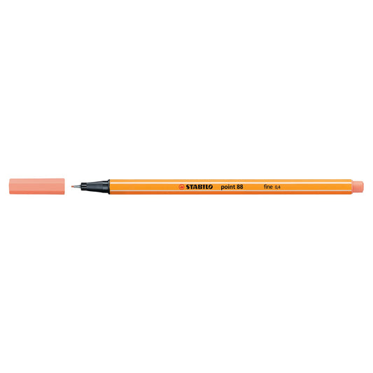 STABILO POINT 88 FINE 0,4 ROSA CARNICINO CHIARO (ALBICOCCA)