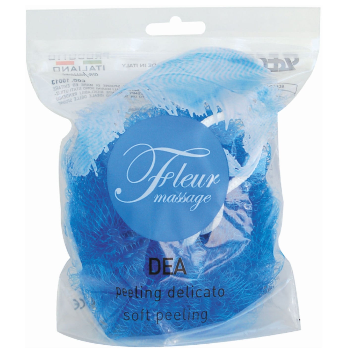 FLEUR MASSAGE DEA PEELING DELICATO SPUGNA RETE MORBIDA RETE 30G