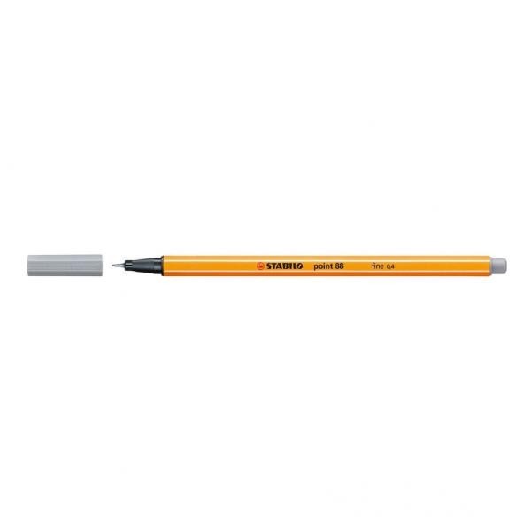 STABILO POINT 88 FINE 0,4 GRIGIO MEDIO 88/95