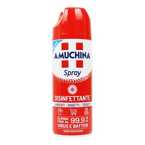 AMUCHINA SPRAY DISINFETTANTE AMBIENTI-OGGETTI-TESSUTI 400ML