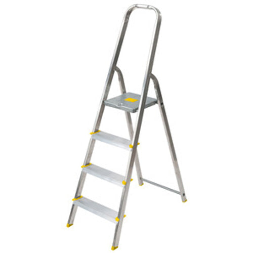 C LINE HOME SCALA DOMESTICA EASY-DOM IN ALLUMINIO 4 GRADINI
