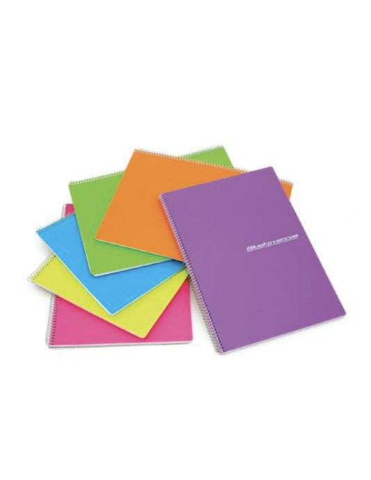 BLUEKOVER QUADERNO SPIRALATO PPL A5 70 PG 5MM