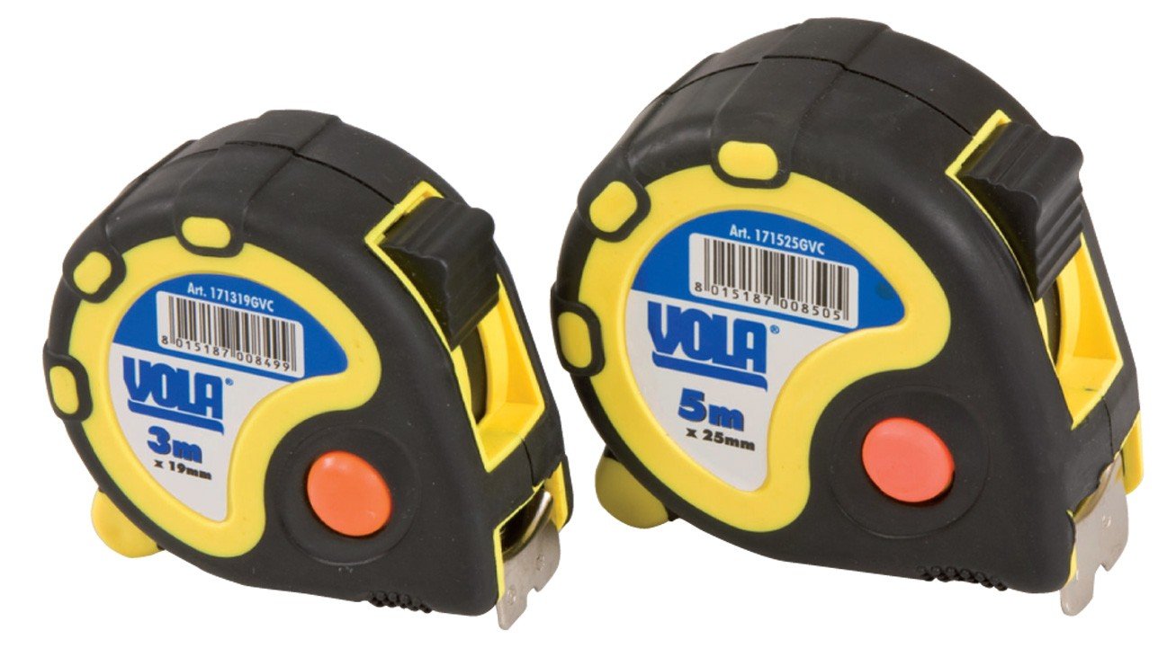 VOLA FLESSOMETRO TEKNA PRO IN ABS 25MM X 5M