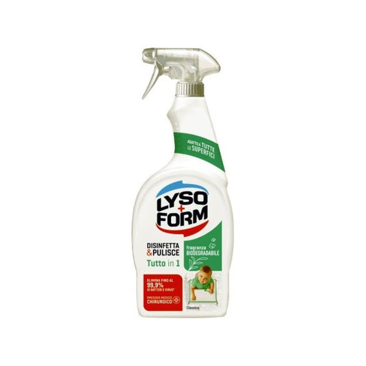 LYSOFORM DISINFETTA & PULISCE TUTTO IN 1 SPRAY 700ML CLASSICO