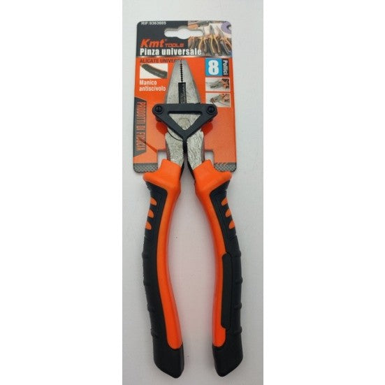 KMT TOOLS PINZA UNIVERSALE 200MM MANICO ANTISCIVOLO
