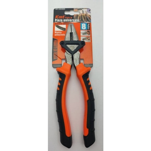 KMT TOOLS PINZA UNIVERSALE 200MM MANICO ANTISCIVOLO