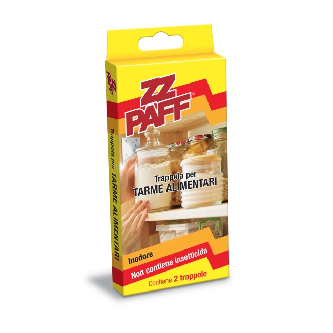 ZZ PAFF TRAPPOLA PER TARME ALIMENTARI 2PZ INODORE