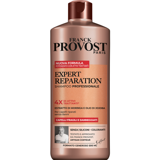 FRANCK PROVOST SHAMPOO 500ML EXPERT REPARATION CAPELLI FRAGILI E DANNEGGIATI