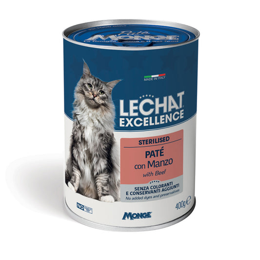 LECHAT EXCELLENCE PATE' 400G STERILISED CON MANZO