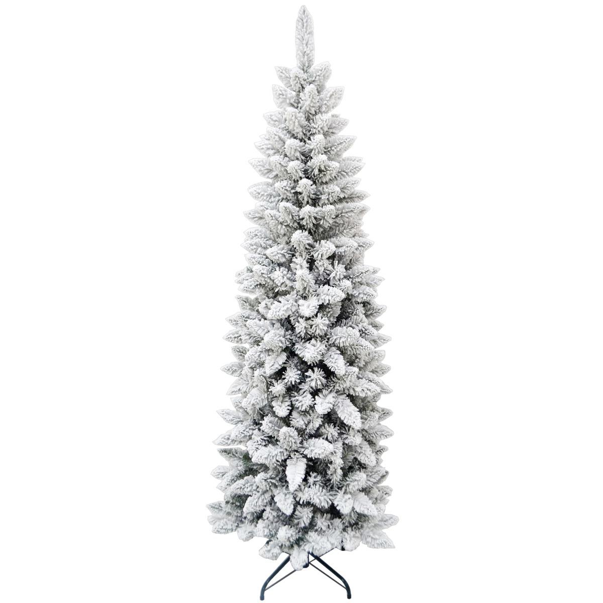 KASAVIVA NATALE ALBERO EXTRA SLIM INNEVATO CM.150 TIPS 317