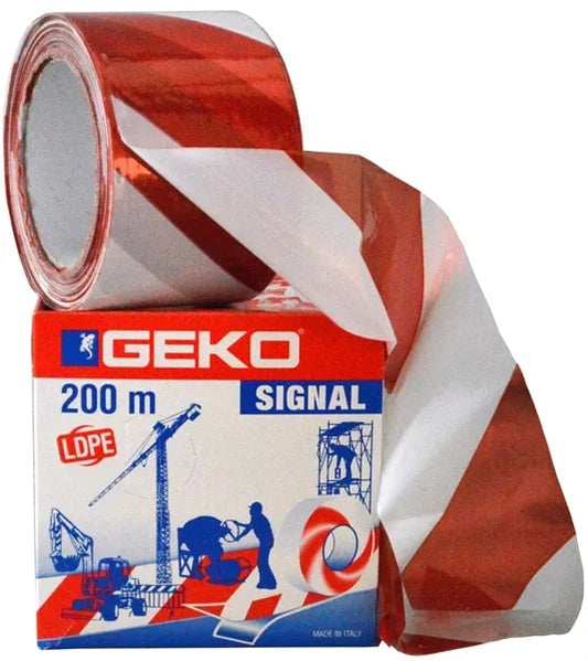 GEKO SIGNAL NASTRO SEGNALETICO LDPE 200MT
