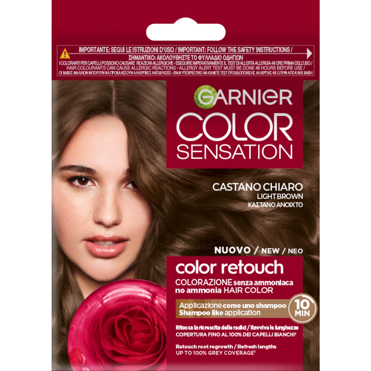 GARNIER COLOR SENSATION COLOR RETOUCH 5.0 CASTANO CHIARO