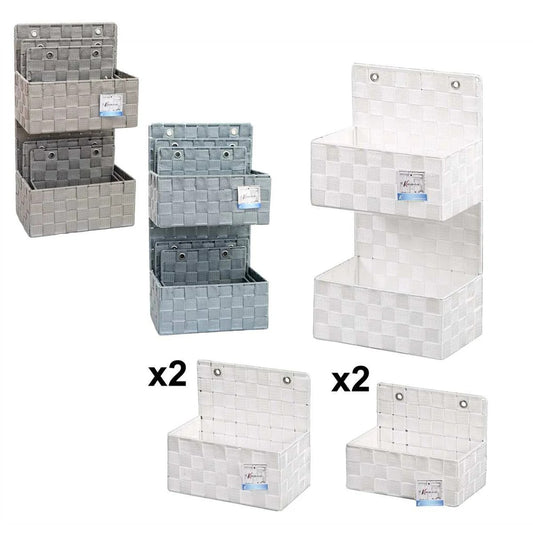 KASAVIVA DOMINO MENSOLA 2 PIANI CM.25X15X46