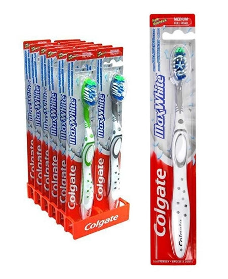 COLGATE SPAZZOLINO MAX WHITE MEDIUM