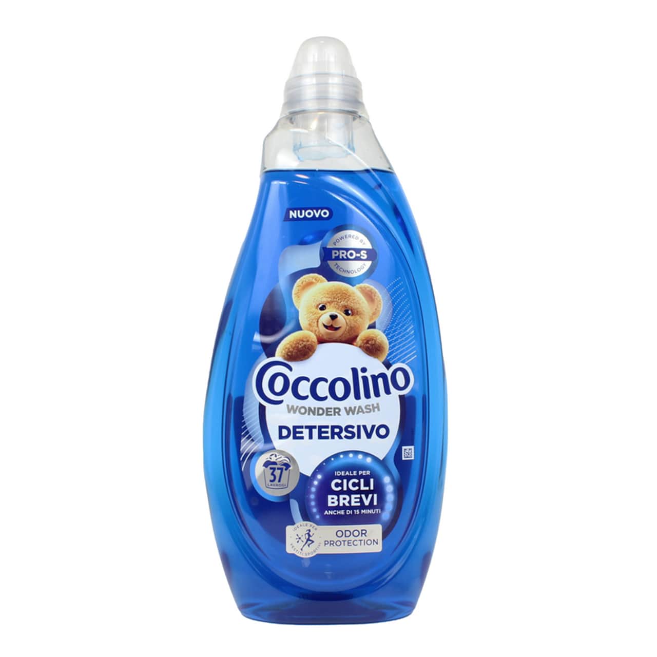COCCOLINO WONDER WASH DETERSIVO 1,480L 37 LAVAGGI ODOR PROTECTION