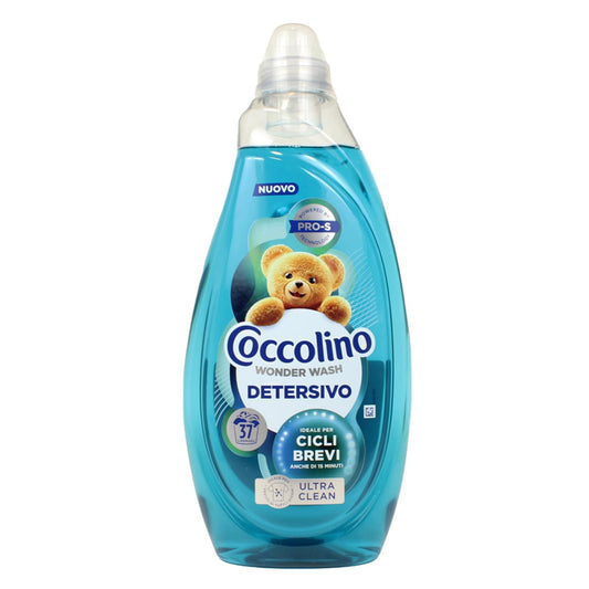 COCCOLINO WONDER WASH DETERSIVO 1,480L 37 LAVAGGI ULTRA CLEAN