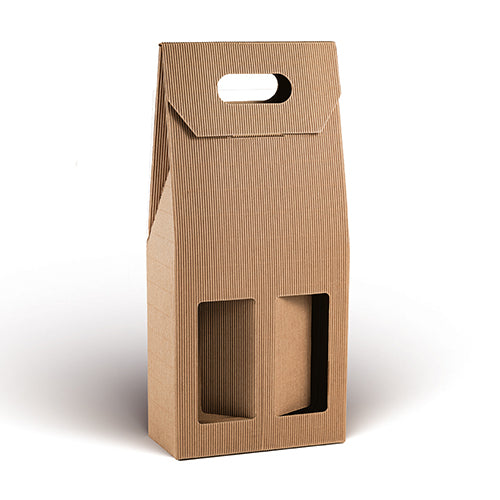 FAG SCATOLA PORTABOTTIGLIA 2 POSTI AVANA