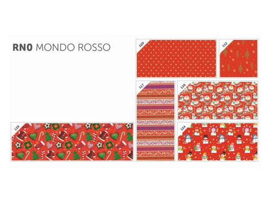 FLORIO CARTA REGALO ROTOLO H.70X2MT NATALE MOOD RN0 DESIGN