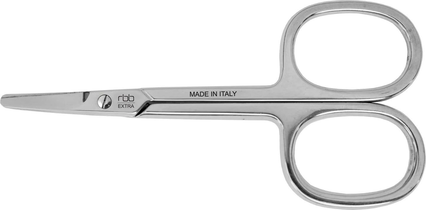 RBB FORBICE BABY PUNTA CURVA 3,5" ACCIAIO AL CARBONIO C50