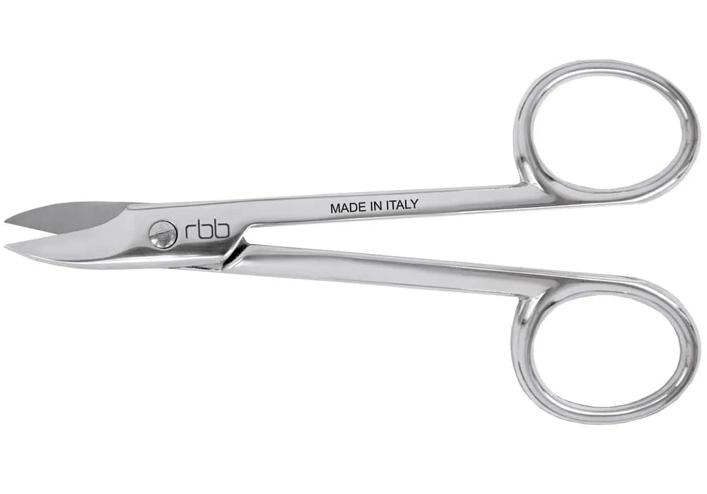 RBB FORBICE TAGLIACAPSULE PUNTA CURVA 4" ACCIAIO AL CARBONIO C50