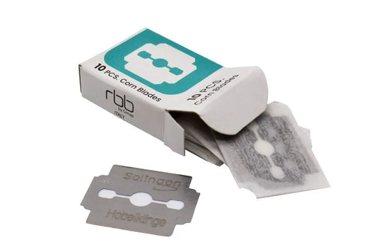 RBB LAME RICAMBIO PER TAGLIACALLI 10PZ ACCIAIO INOX AISI 420 ART.6953