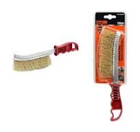 KMT TOOLS SPAZZOLA CURVA FILO OTTONATO