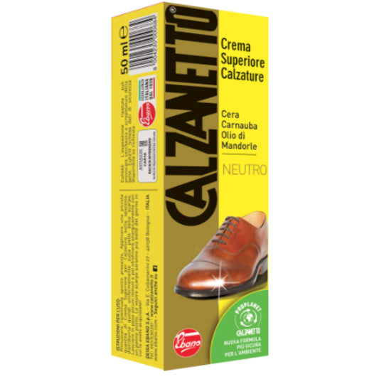 EBANO CALZANETTO CREMA SUPERIORE PER CALZATURE 50ML NEUTRO