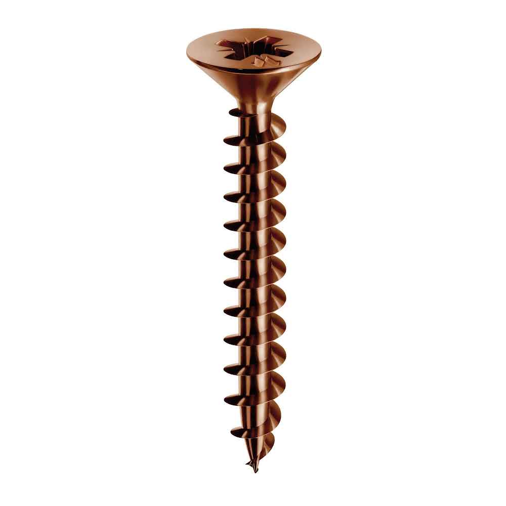 FERNOI VITI BRONZATE PER LEGNO 3,5X30 25PZ