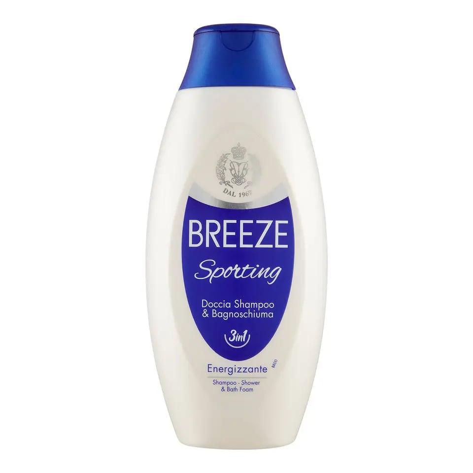 BREEZE DOCCIA SHAMPOO & BAGNOSCHIUMA 3IN1 400ML SPORTING ENERGIZZANTE