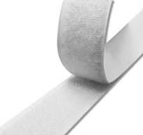 SARATOGA VELCRO ADESIVO BIANCO