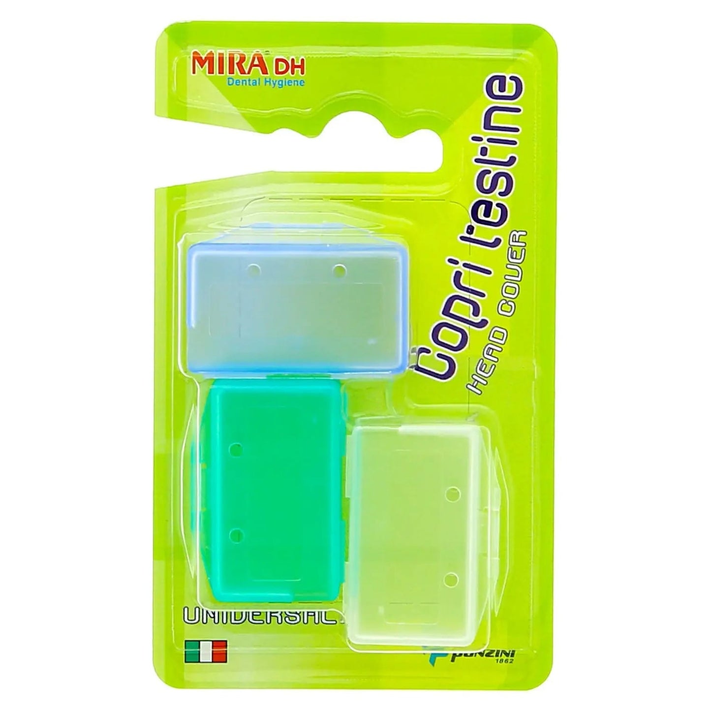 MIRA DENTAL HYGIENE COPRI TESTINE SPAZZOLINO 3PZ
