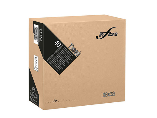 CELTEX INFIBRA TISSU' 40 TOVAGLIOLI PUNTO SATIN 38X38 CAPPUCCINO