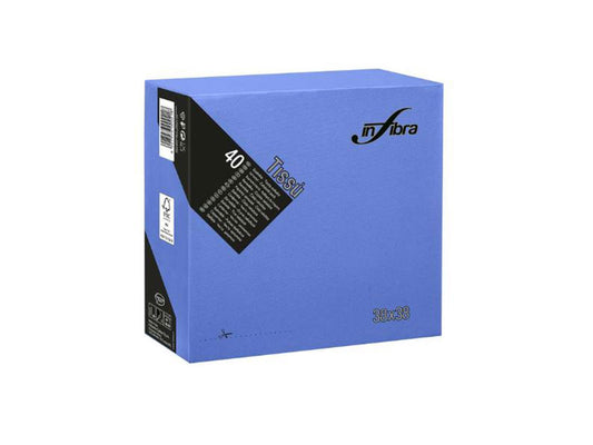 CELTEX INFIBRA TISSU' 40 TOVAGLIOLI PUNTO SATIN 38X38 BLU