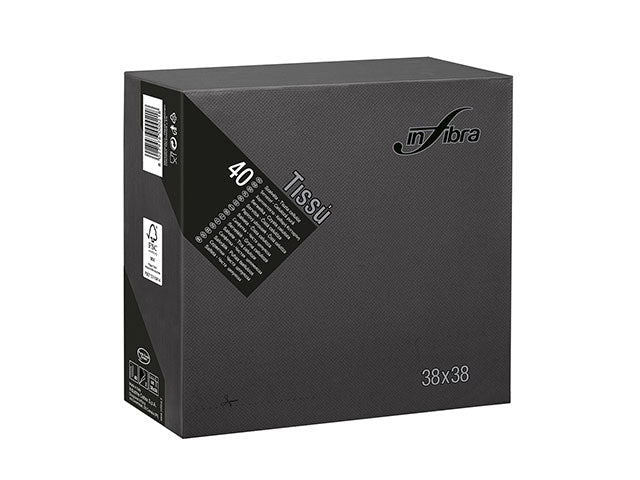 CELTEX INFIBRA TISSU' 40 TOVAGLIOLI PUNTO SATIN 38X38 NERO