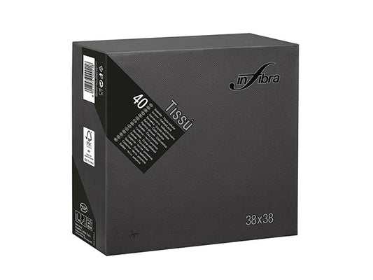 CELTEX INFIBRA TISSU' 40 TOVAGLIOLI PUNTO SATIN 38X38 NERO