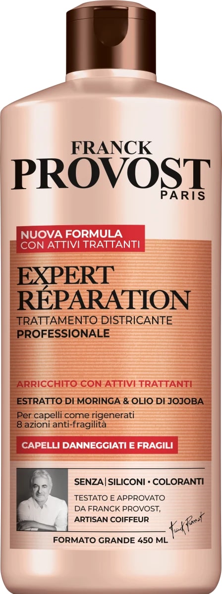 FRANCK PROVOST BALSAMO 450ML EXPERT REPARATION CAPELLI FRAGILI E DANNEGGIATI